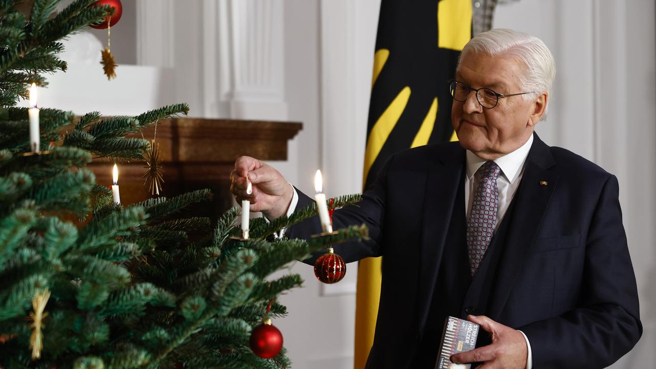 Weihnachtsansprache des Bundespräsidenten ZDFheute