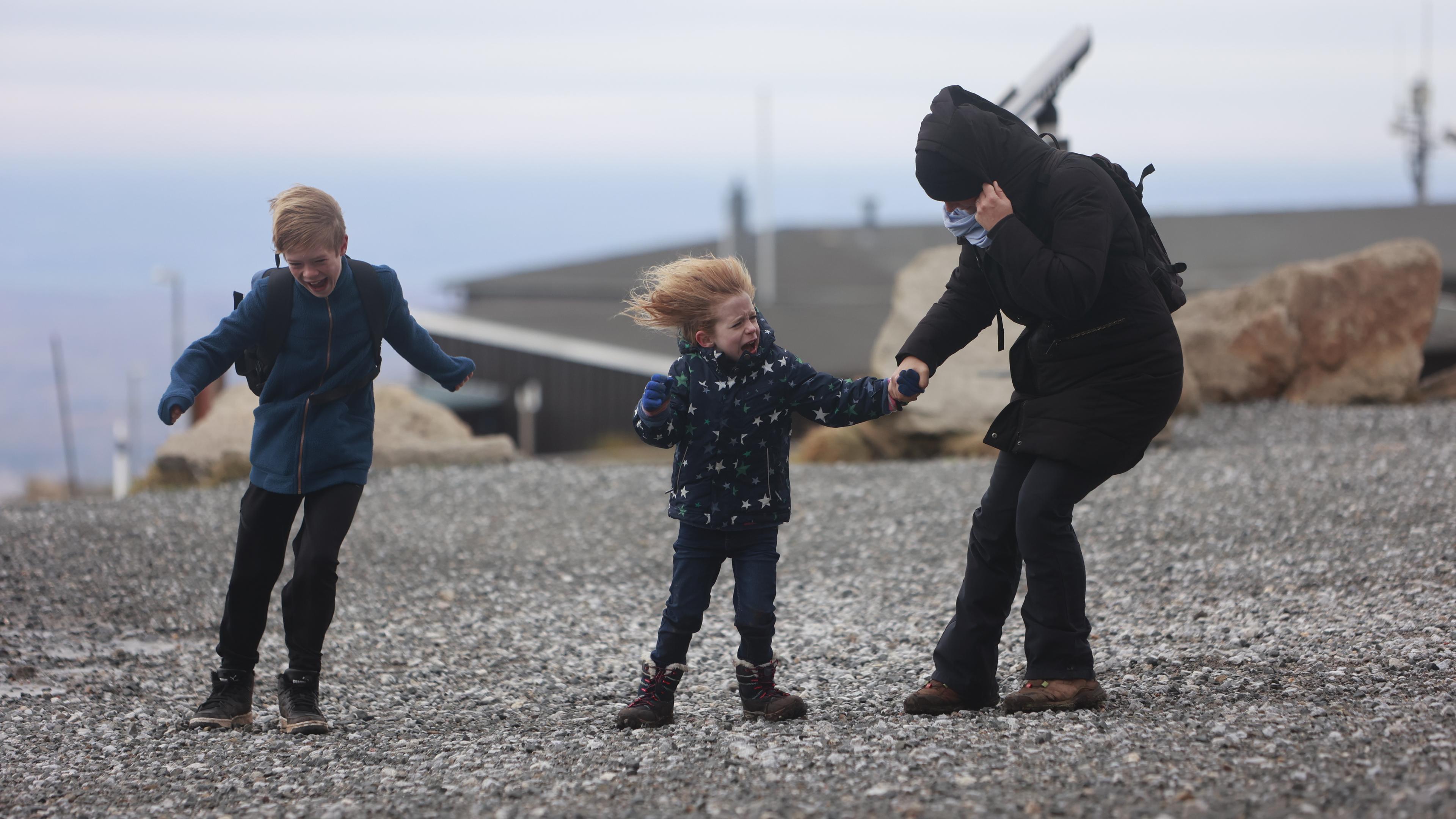 Sturmtief «Ciaran» «Emir» - Brocken