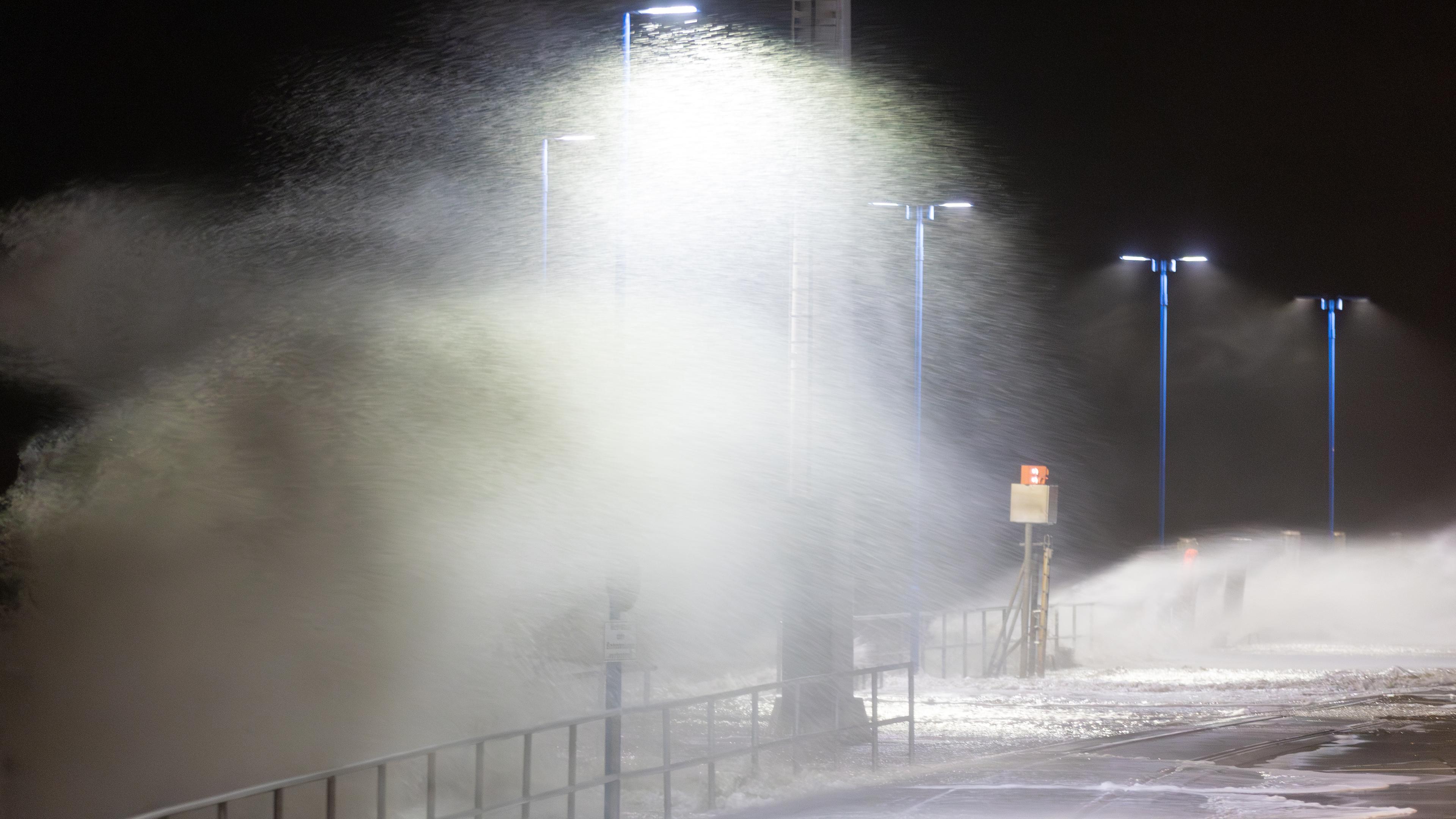 Sturm an der Nordseeküste