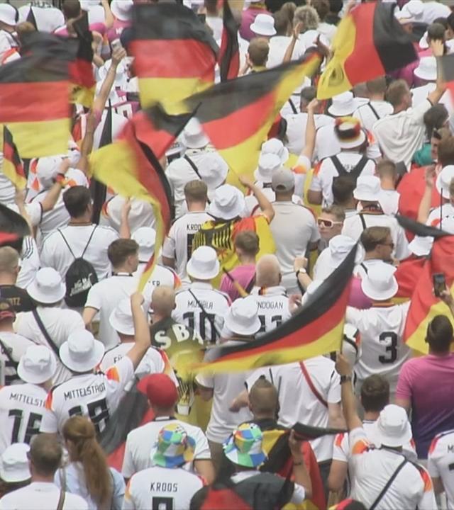 Stuttgart feiert Deutschland-Sieg
