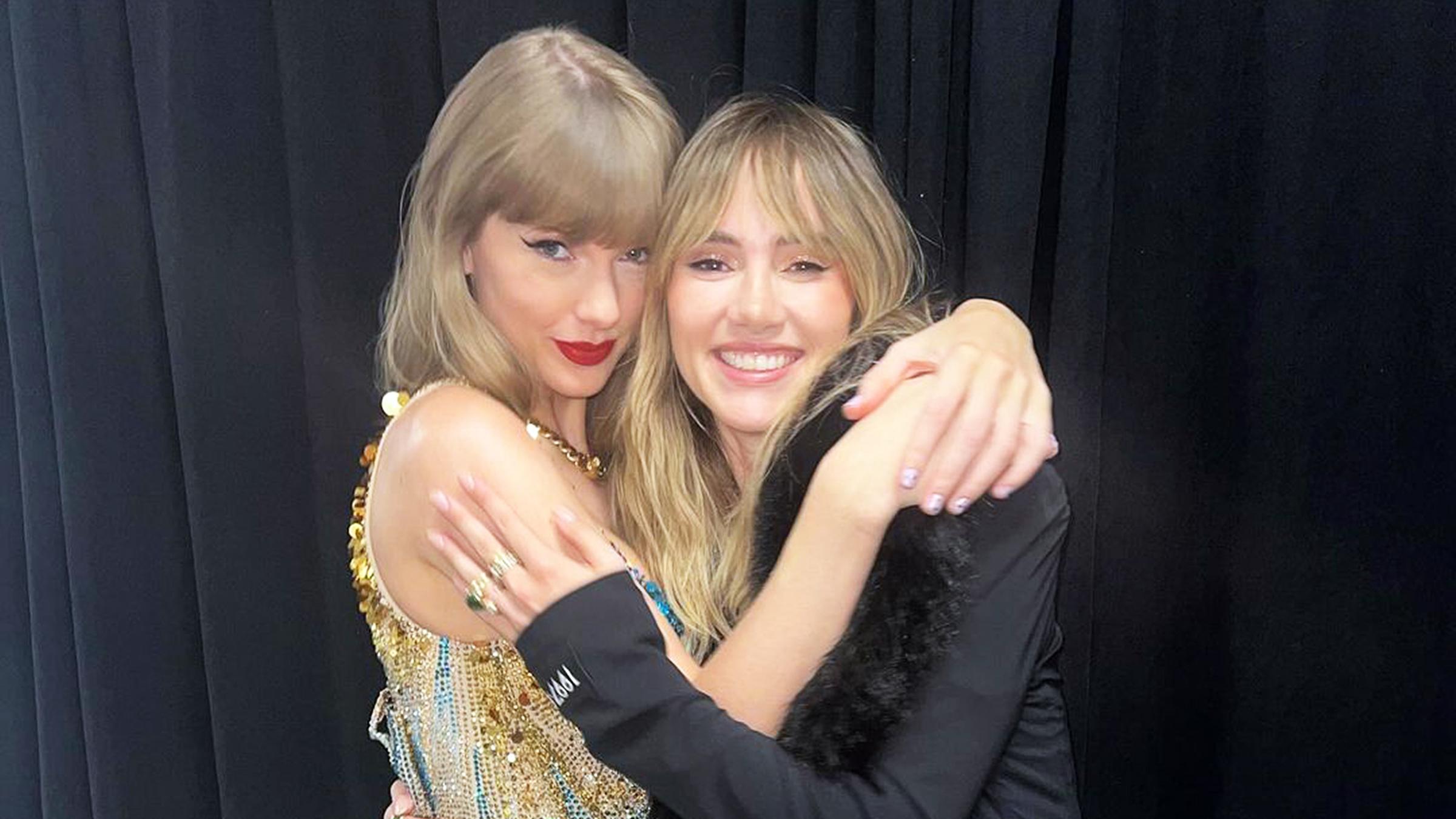 Die Sängerinnen Taylor Swift und Suki Waterhouse. 