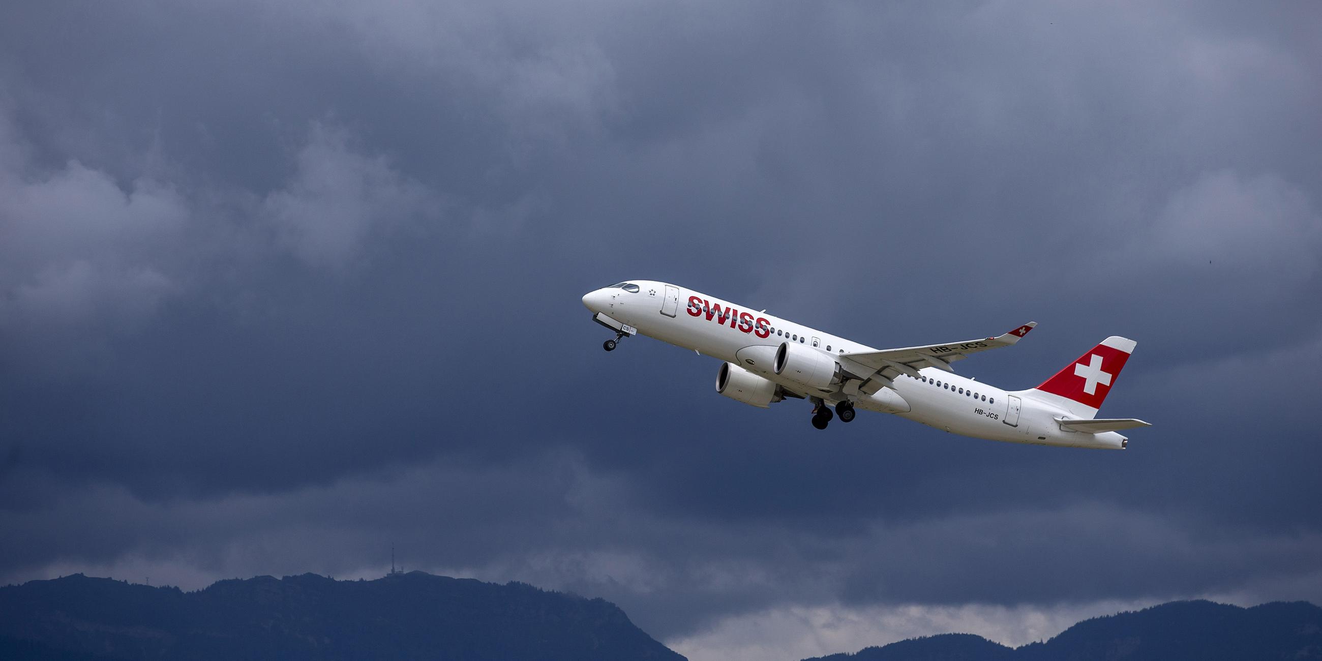 Archiv: Airbus der Swiss Air