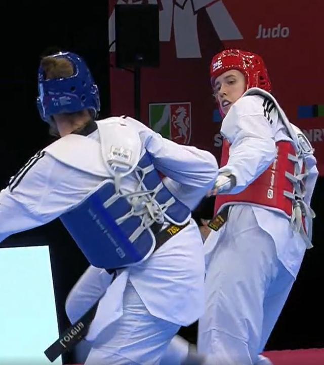 Finals 2023, Taekwondo, Lorena Brandl gegen Alema Hadzic