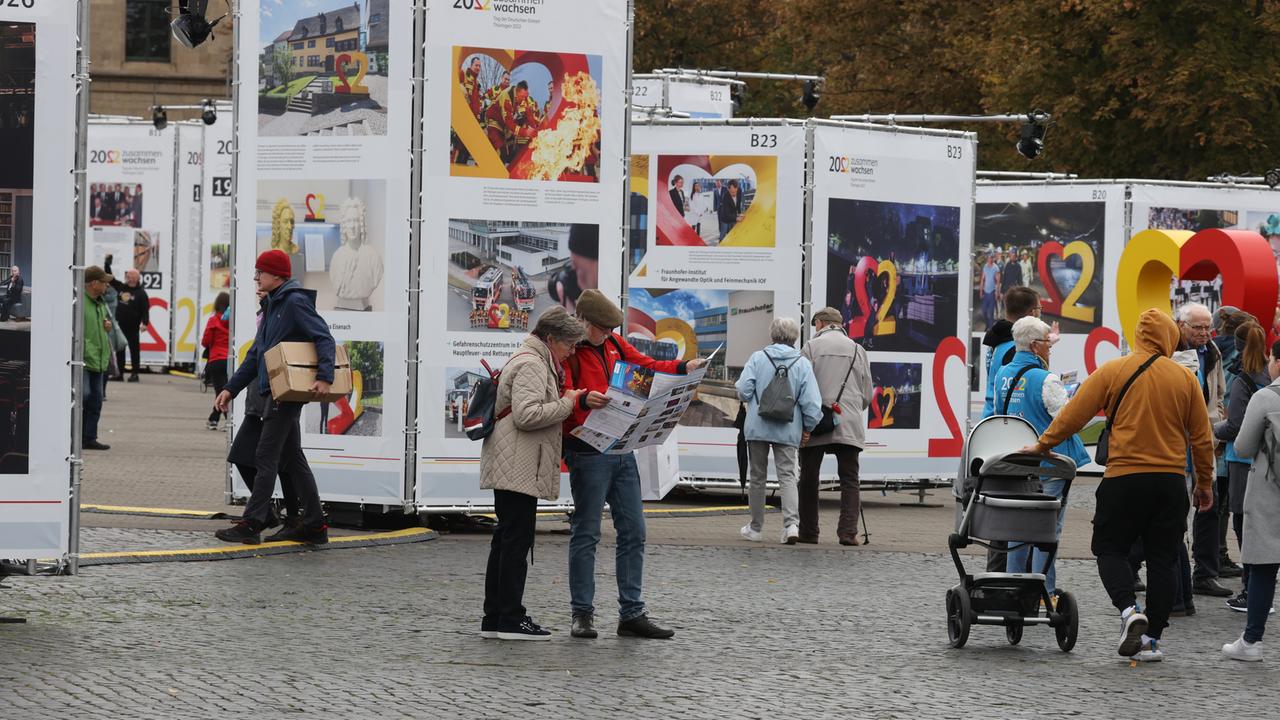 Tag der Deutschen Einheit: Feierlichkeiten in Thüringen - ZDFheute