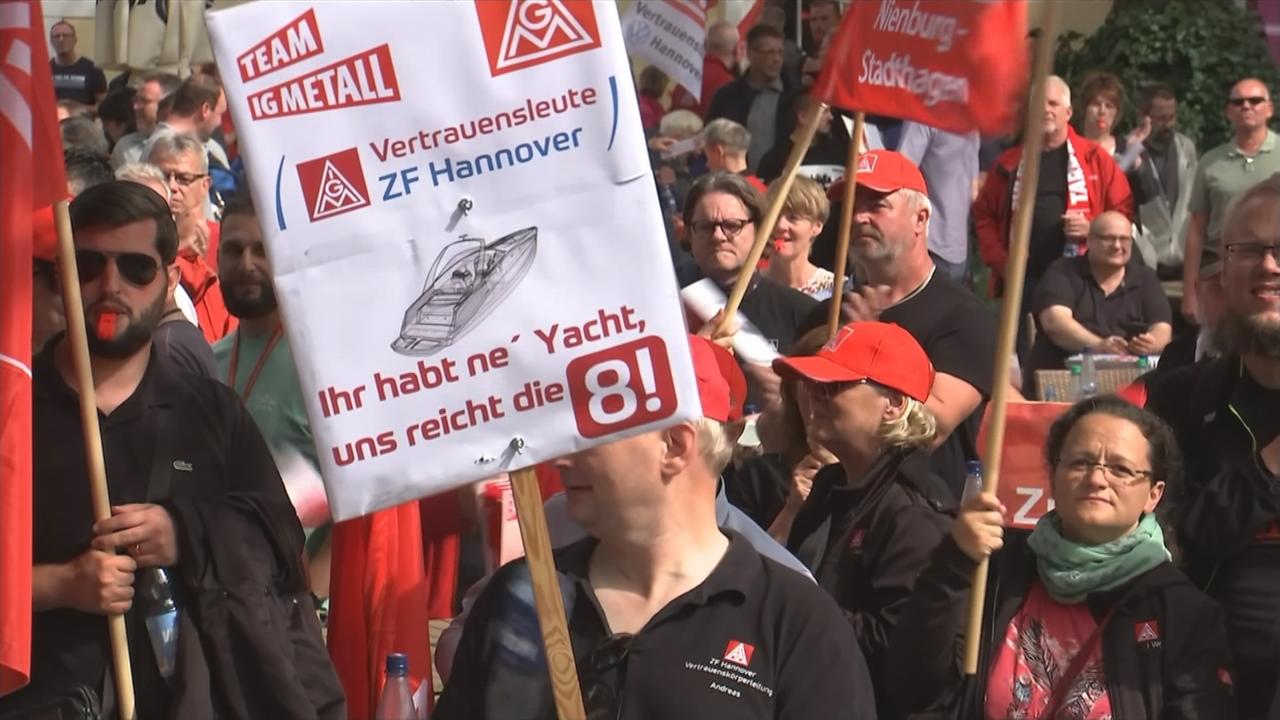 Tarifauftakt Metall- Und Elektroindustrie - ZDFheute