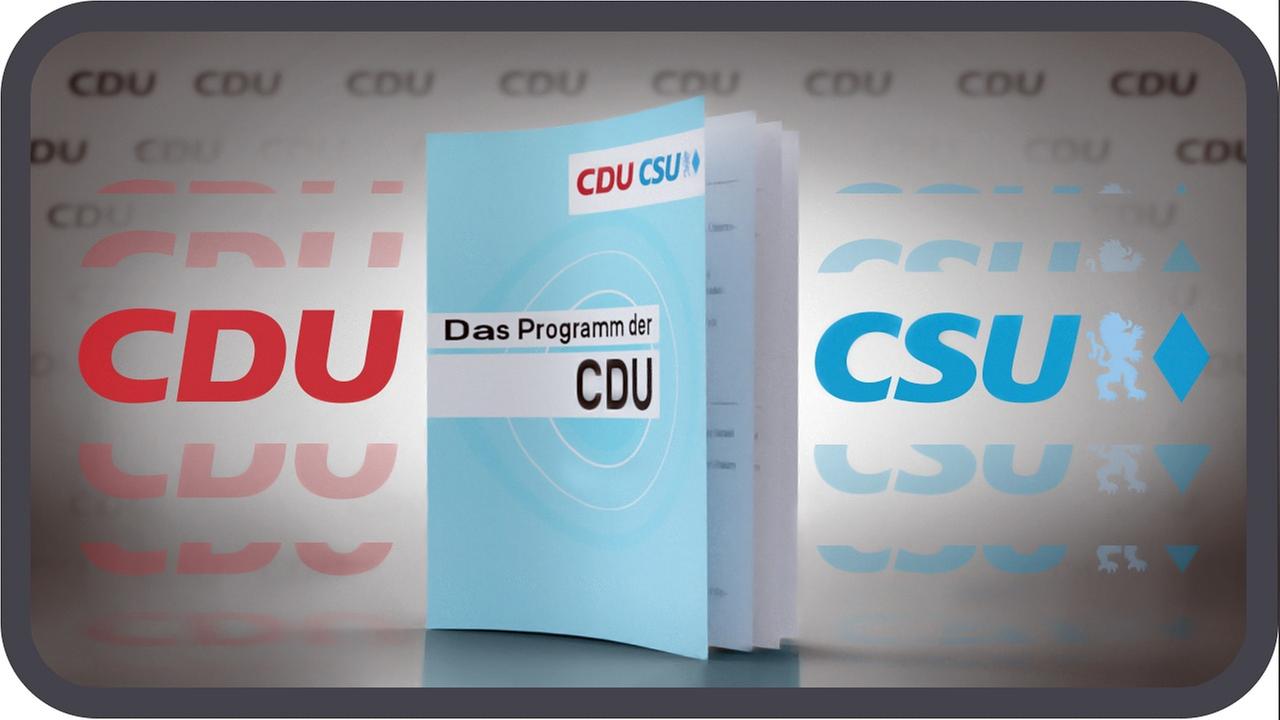 Das Wahlprogramm Von Cdu Csu Erklärt Bundestagswahl 2021 Zdfmediathek