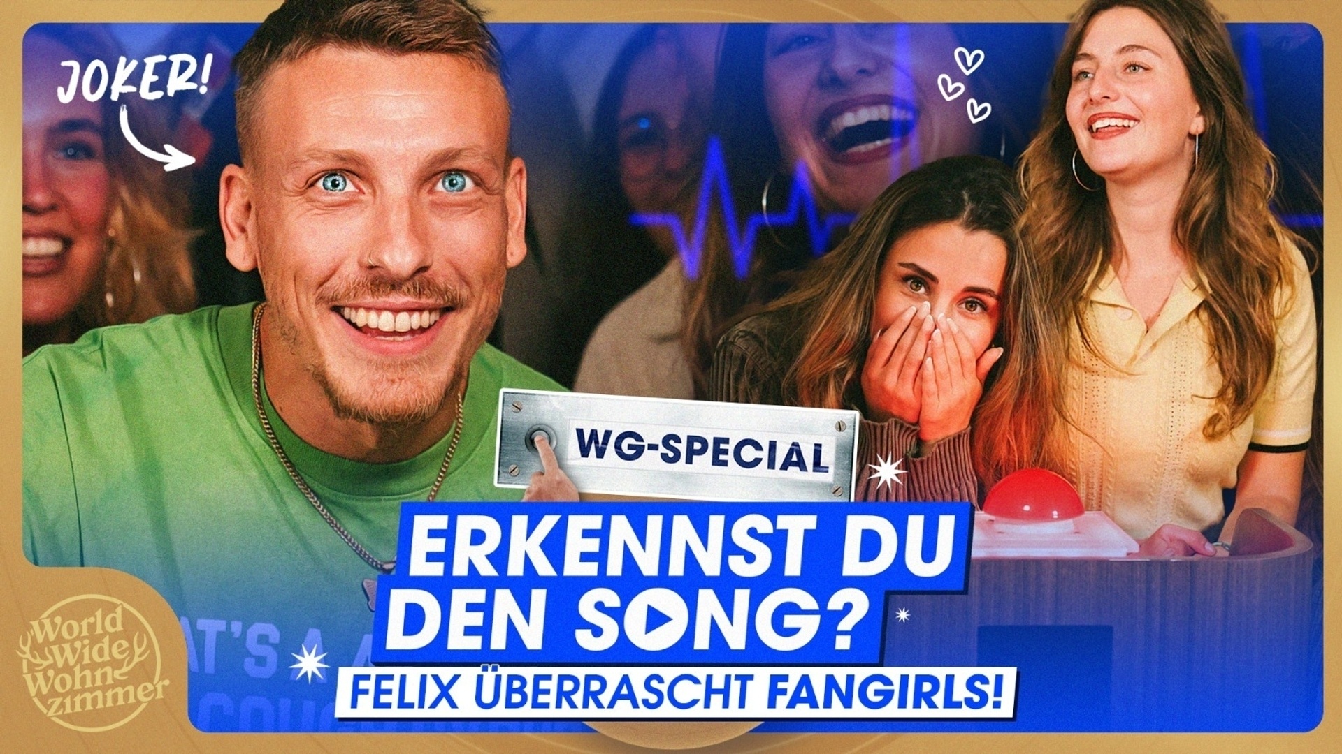 Felix Lobrecht überrascht Fangirls! - Erkennst DU den Song? (WG-Special)