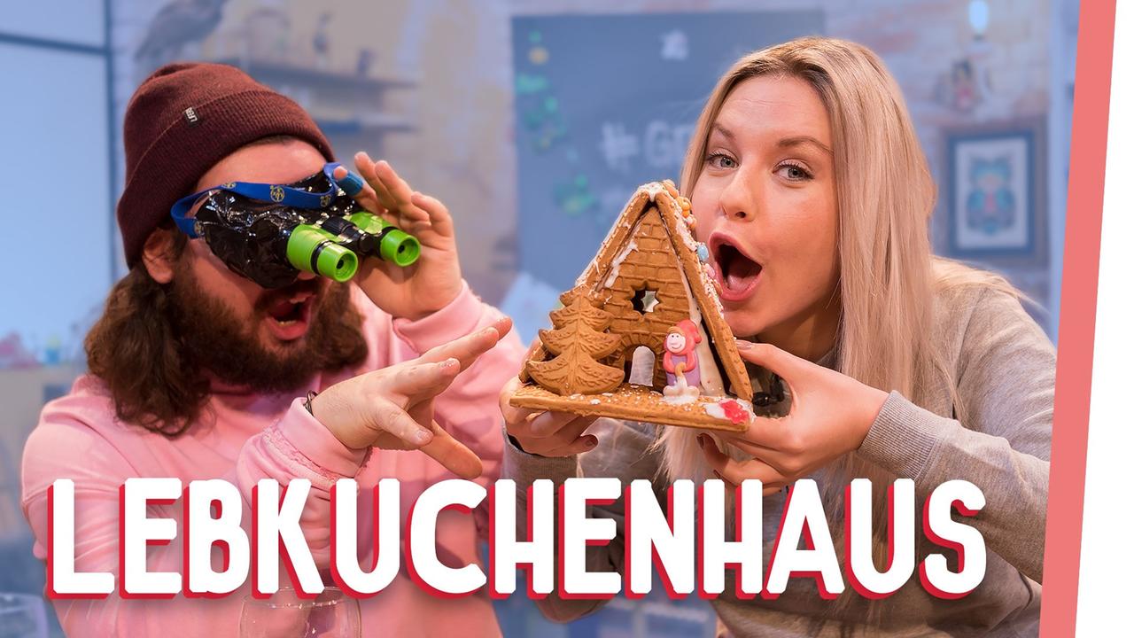 KNUSPER, KNUSPER, KNÄUSCHEN… Lebkuchenhaus bauen mit Kelly und ...