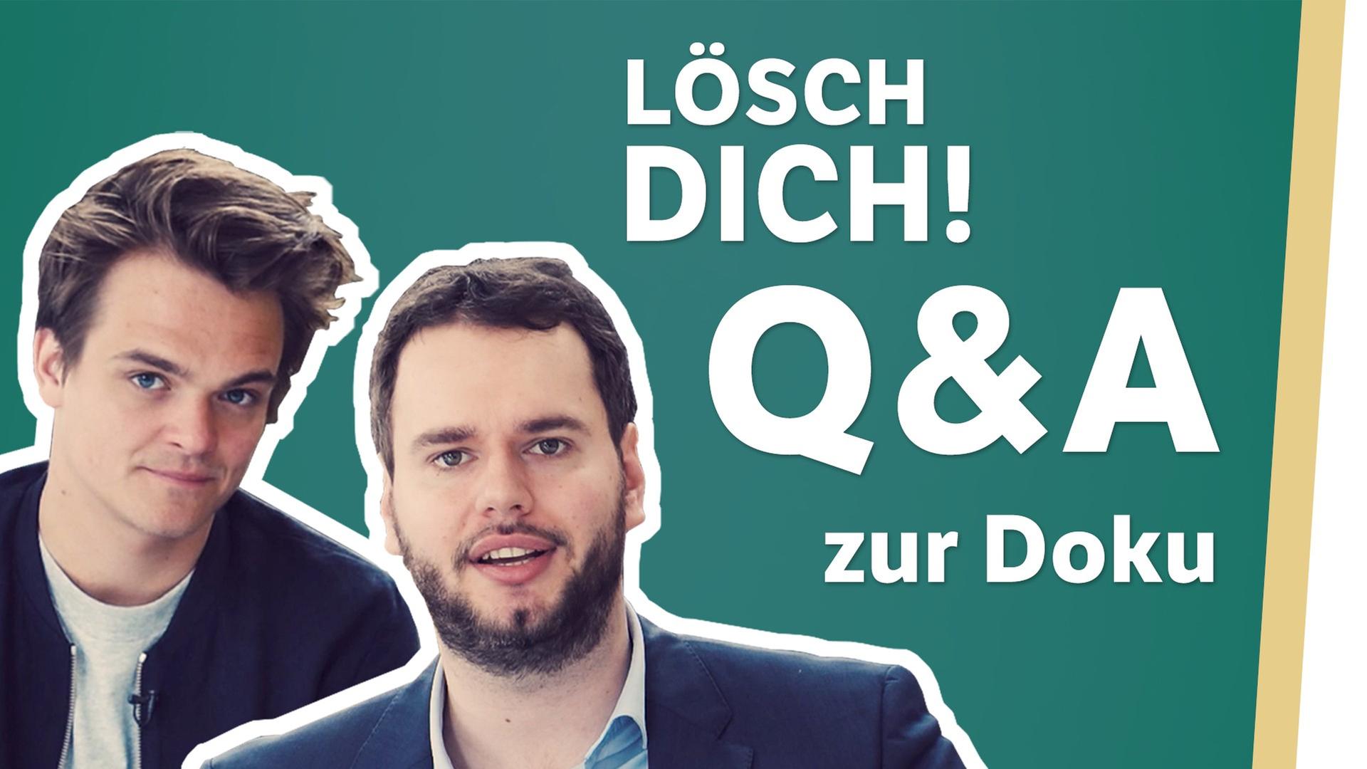 Die Doku "Lösch Dich - So organisiert ist der Hate im Netz" hat i...