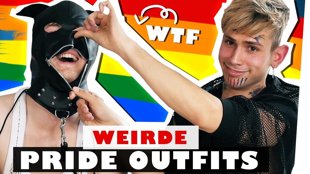 Wir Testen Die Krassesten Gay Pride Outftis Ft Nico Abrell Kostas Kind Zdfmediathek 0271