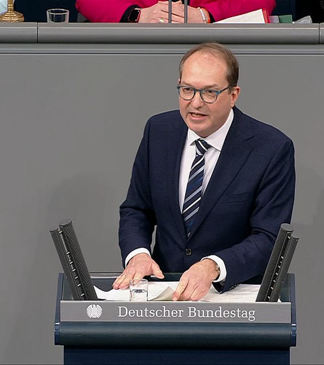 Aussprache - Alexander Dobrindt (CSU)