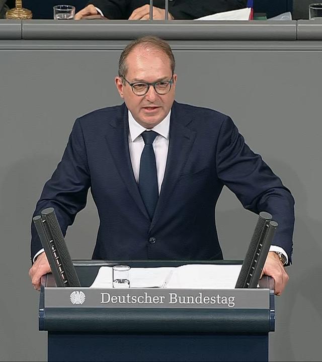 Aussprache: Alexander Dobrindt (CSU)