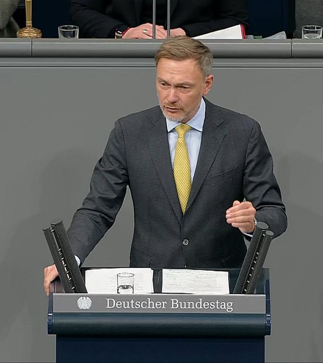 Aussprache: Christian Lindner (FDP)