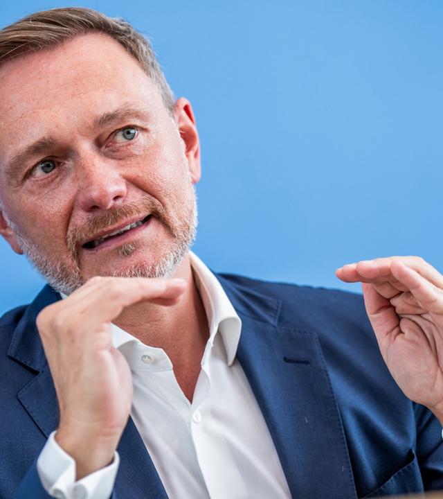 Bundeshaushalt 2025: Bundesfinanzminister Christian Lindner (FDP)