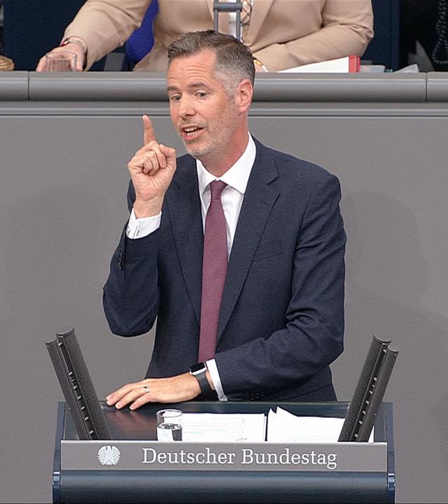 Christian Dürr in der Generaldebatte