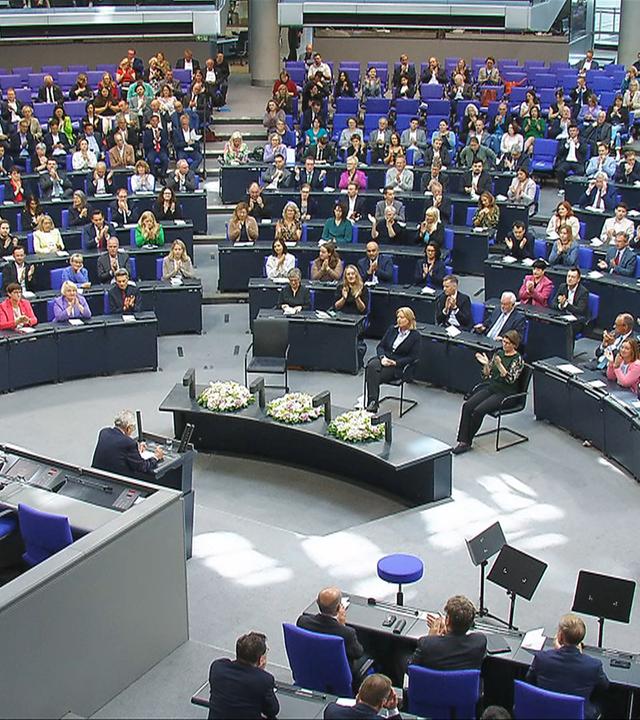 Feierstunde "75 Jahre Bundestag"