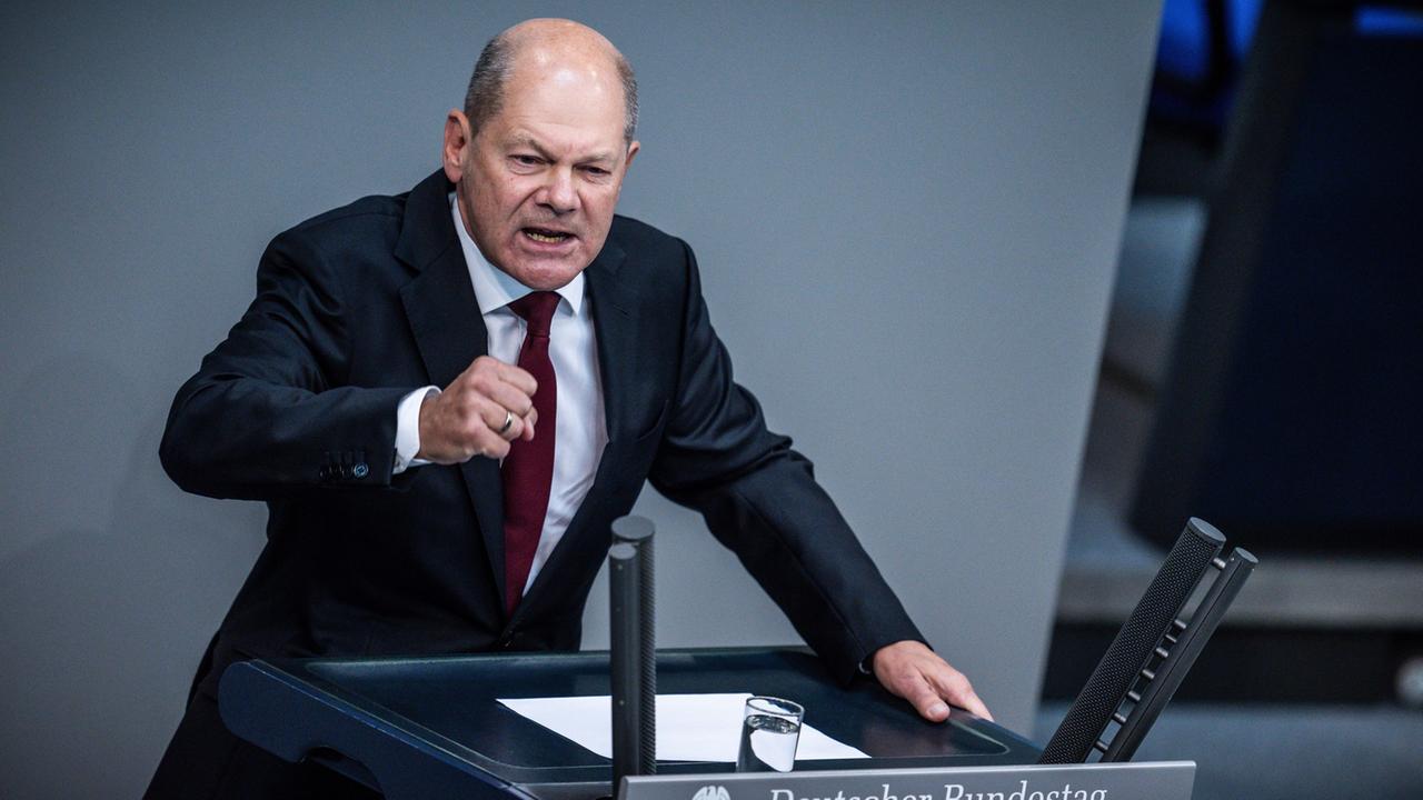 Generaldebatte: Rede Olaf Scholz - ZDFmediathek