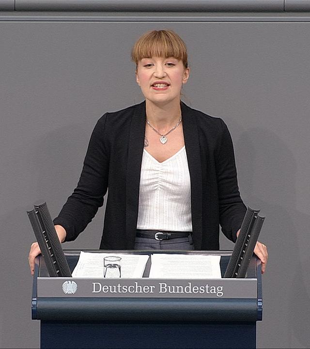 Heidi Reichinnek in der Generaldebatte