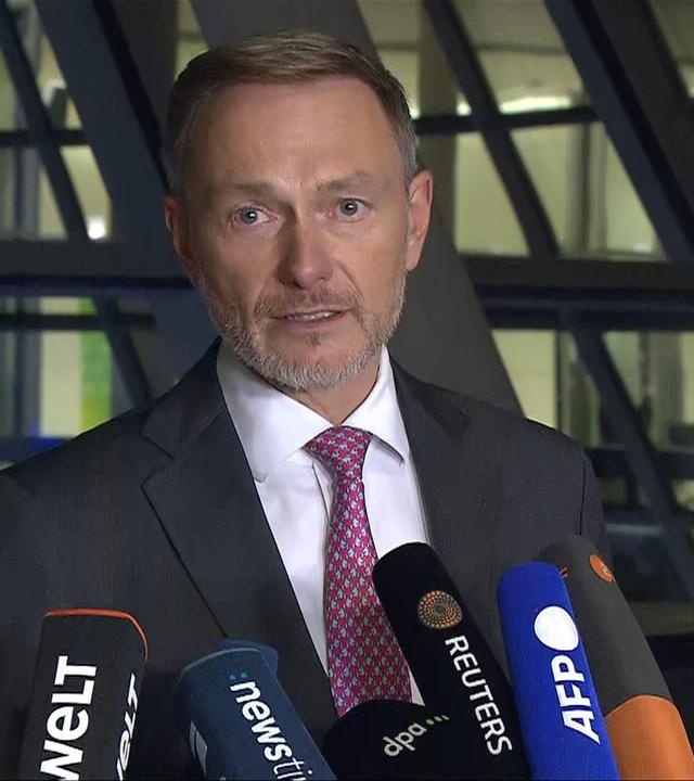 Lindner wirft Scholz "kalkulierten Bruch dieser Koalition" vor