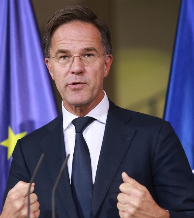 NATO-Chef Mark Rutte bei Kanzler Scholz