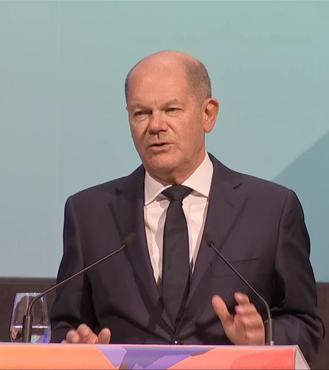 Olaf Scholz beim Digital-Gipfel