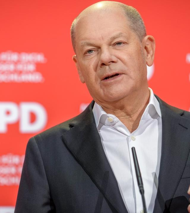 Olaf Scholz zur Wahlkampagne der SPD