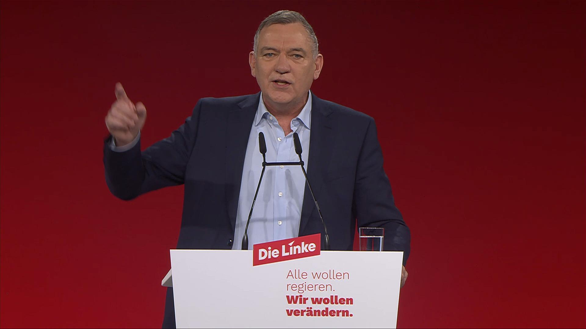 Parteitag Die Linke: Rede von Jan van Aken (Parteivorsitzender)