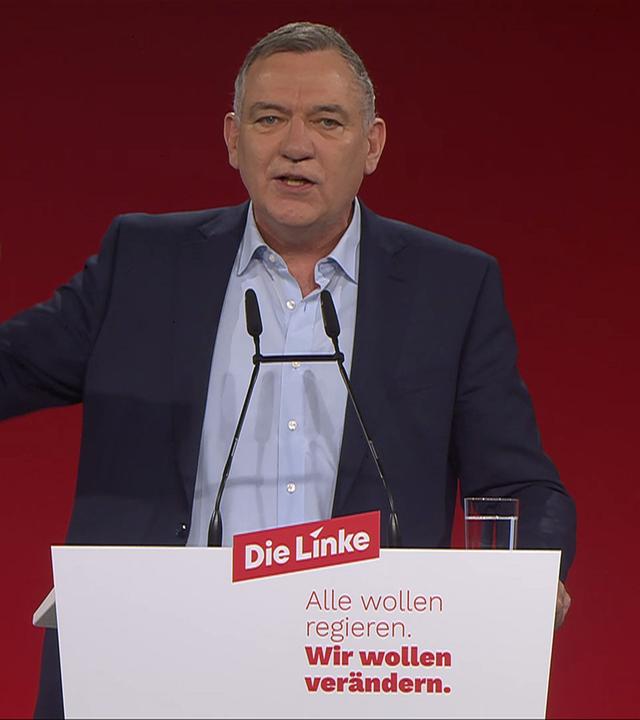 Parteitag Die Linke: Rede von Jan van Aken (Parteivorsitzender)