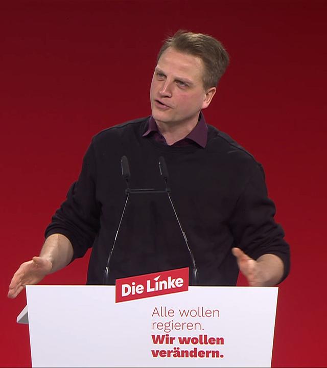 Parteitag die Linke: Rede von Maximilian Schirmer