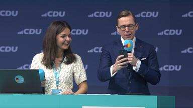 Präsentation "Social Hub" beim CDU-Parteitag