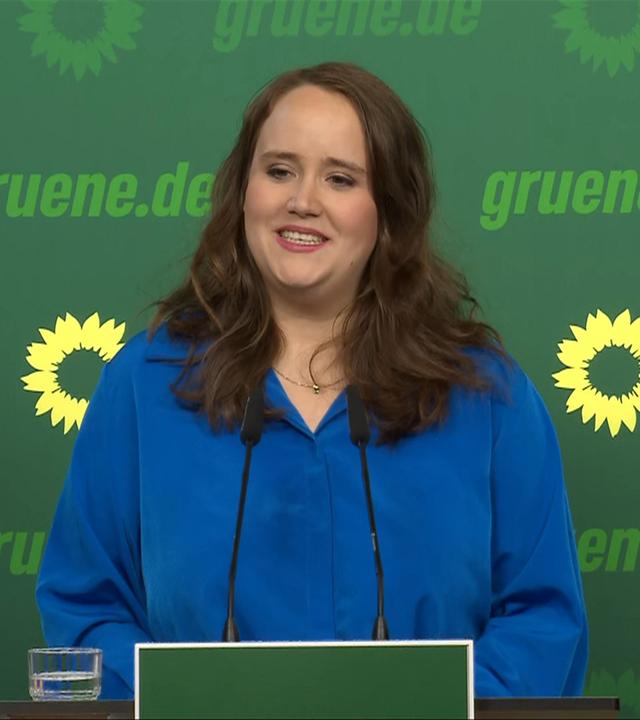 Pressekonferenz Die Grünen