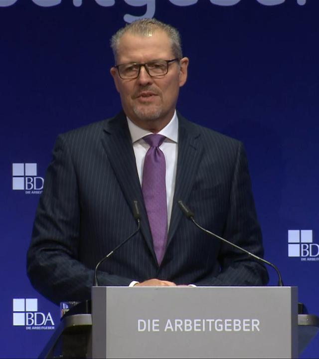 Rede BDA-Präsident Rainer Dulger