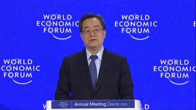 Rede Ding Xuexiang in Davos