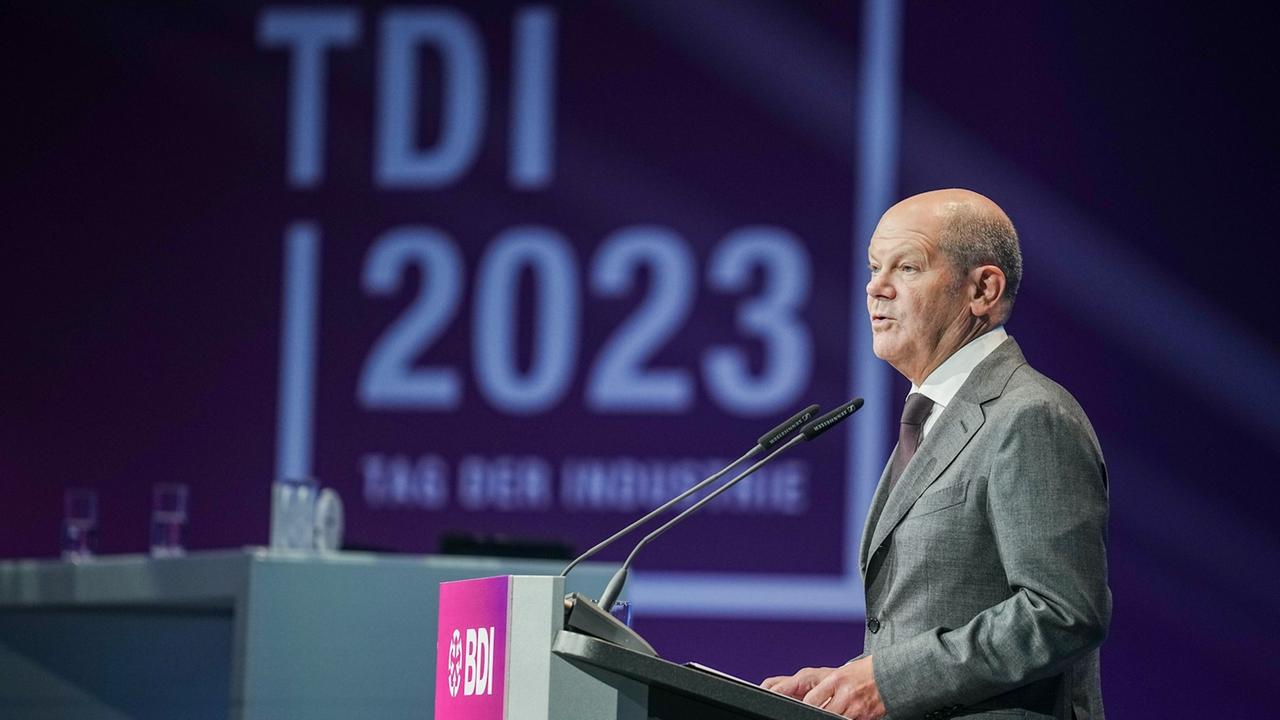 Rede Olaf Scholz Beim TDI - ZDFmediathek