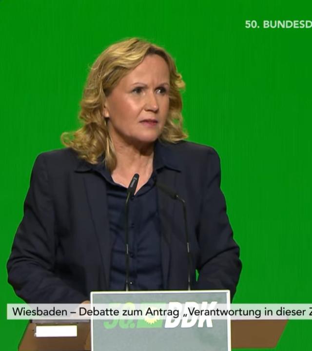 Steffi Lemke beim Grünen-Parteitag