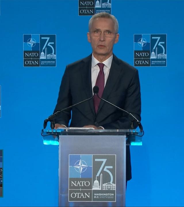 Stoltenberg zum Abschluss des NATO-Gipfels