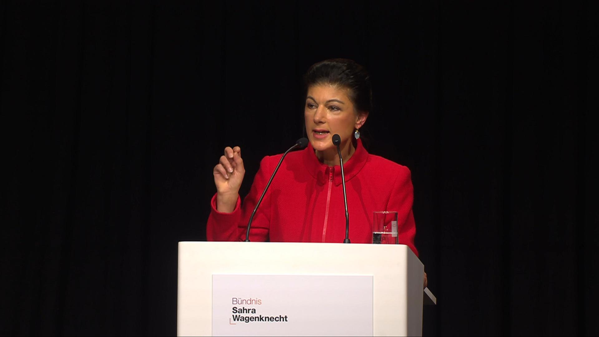 Wagenknecht: "Wir sind keine Linke 2.0"