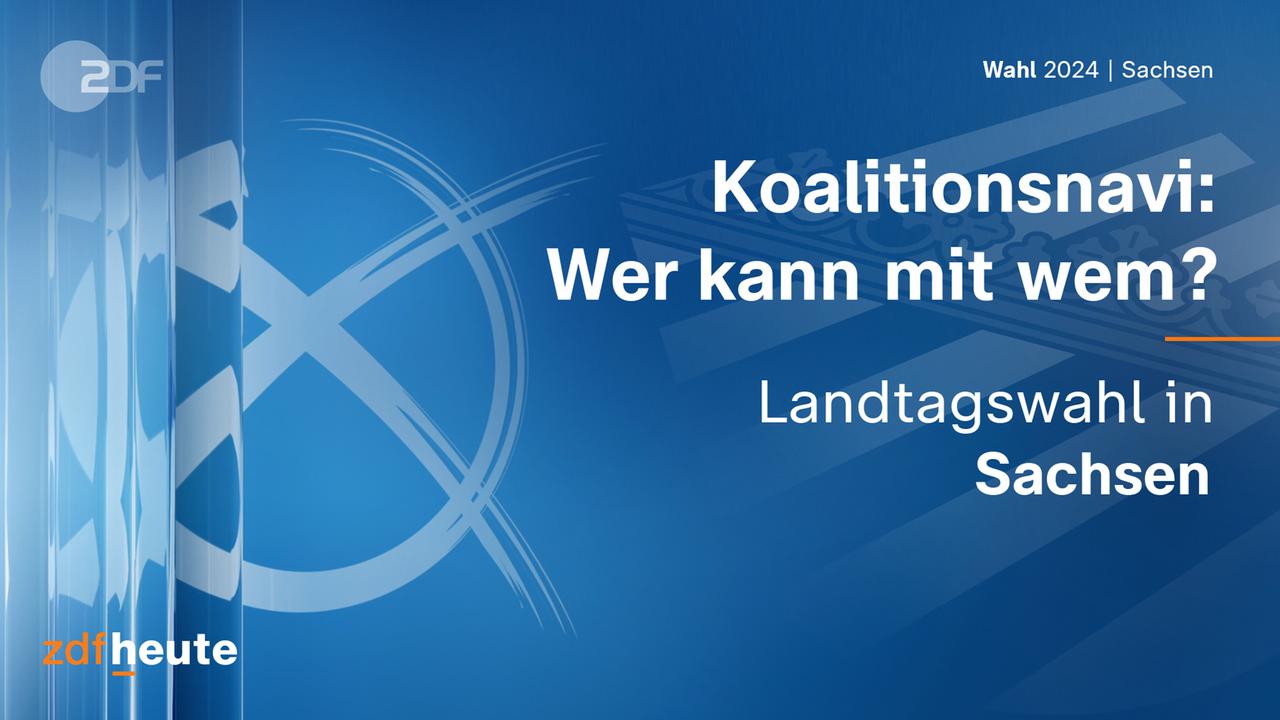 Landtagswahl in Sachsen: Wer könnte mit wem koalieren?