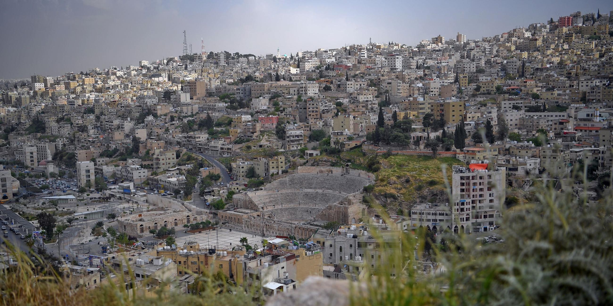 Blick über Jordaniens Hauptstadt Amman. Archivbild