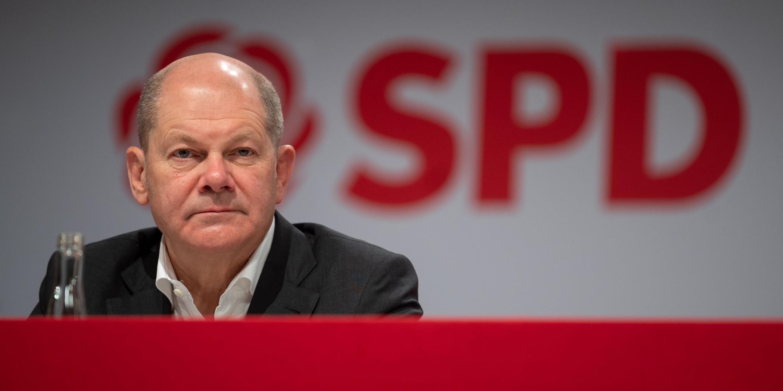 Bundesfinanzminister Olaf Scholz (SPD). Archivbild