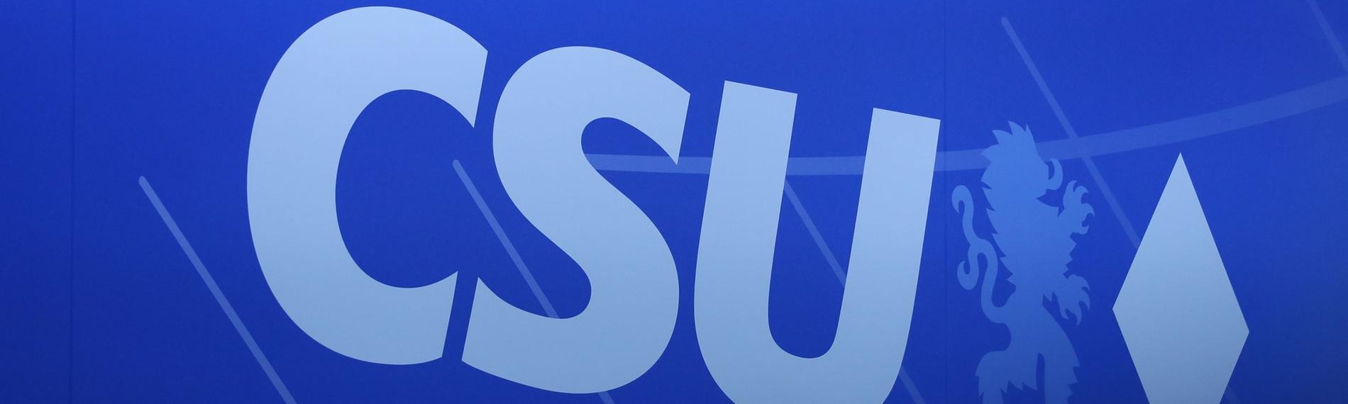 Das Logo der CSU.