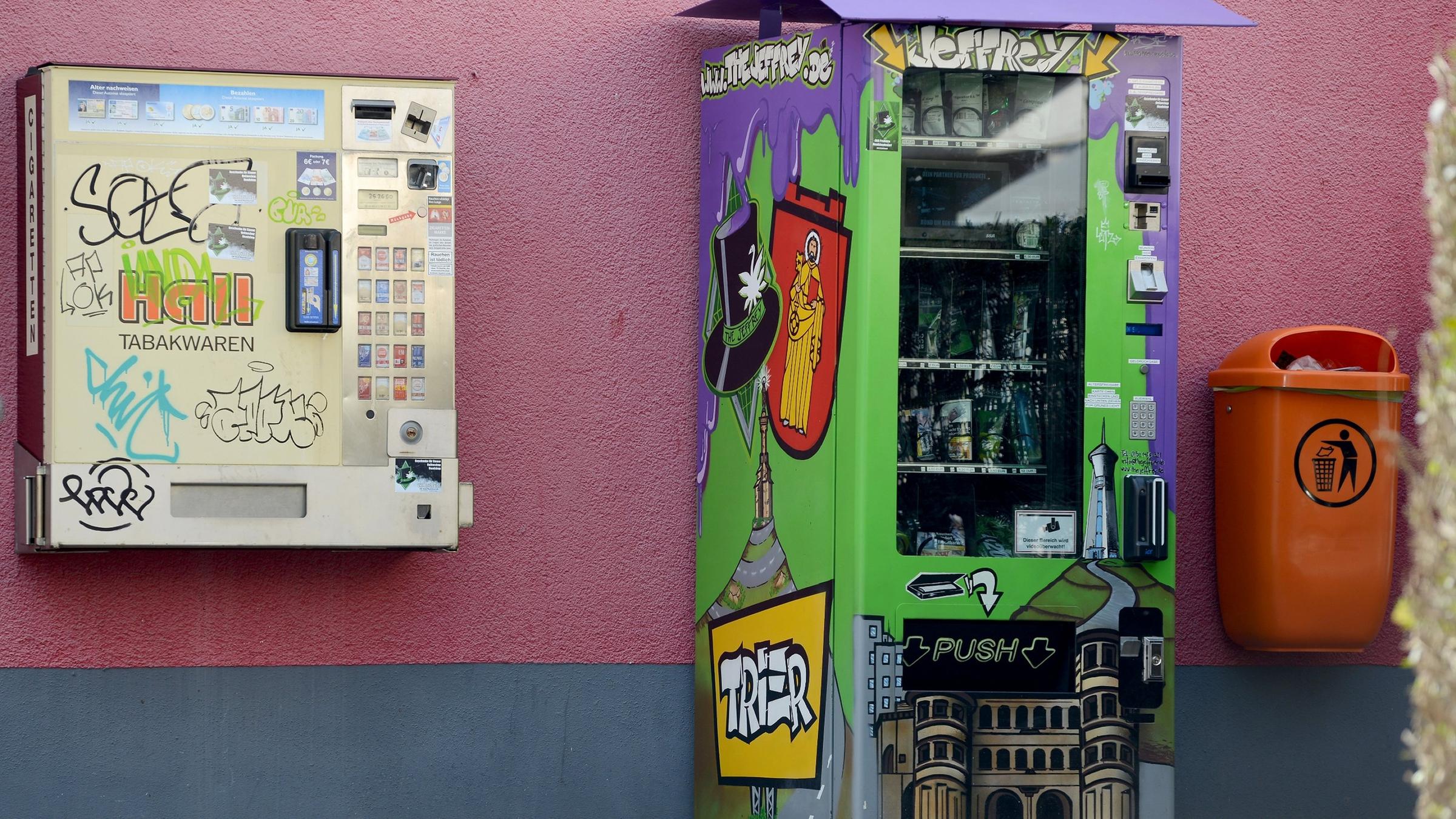 Legale Hanfprodukte Erster Cannabis Automat In Trier Zdfheute