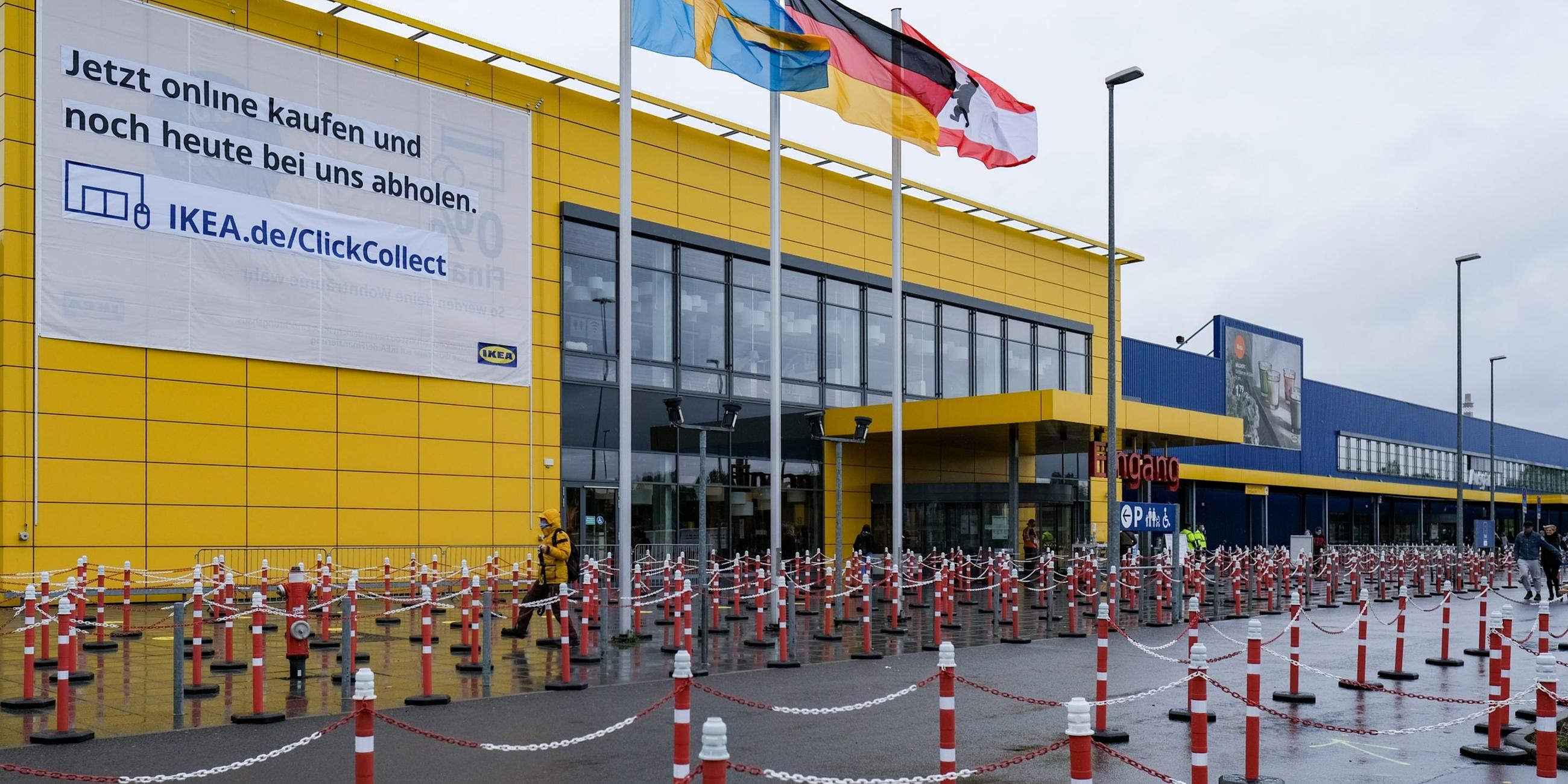 Die Ikea-Filiale in Berlin-Lichtenberg. Archivbild