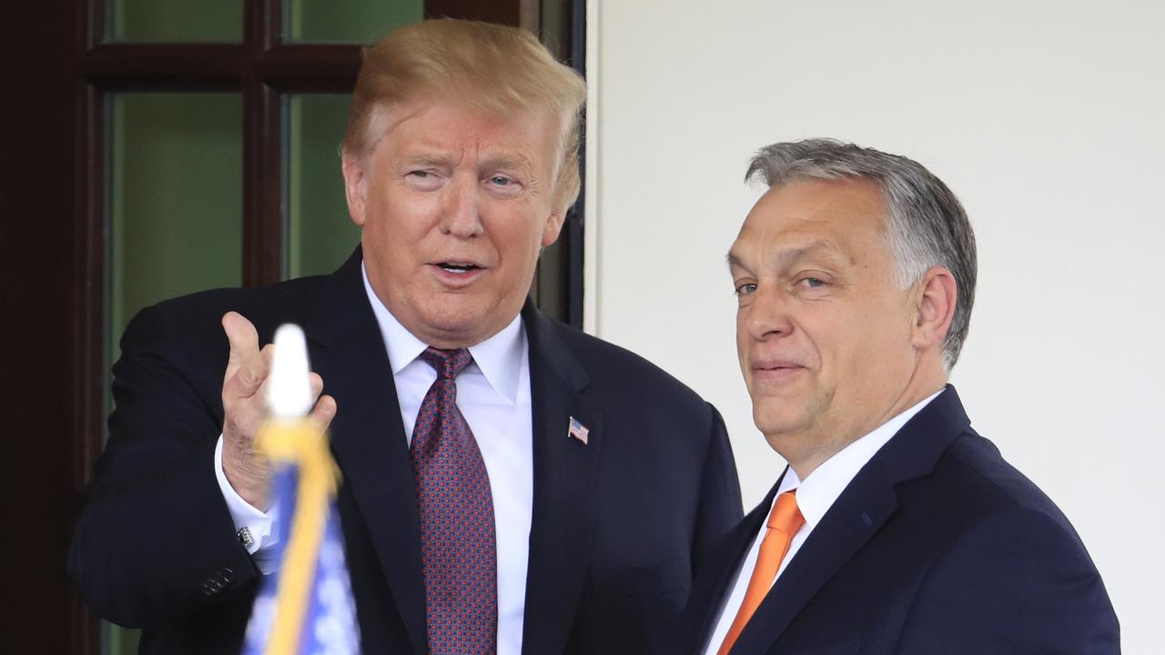 Ungarns Premier in Washington: Trump lobt Orban für ...