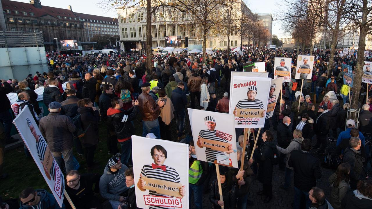 Kritik nach Demonstration in Leipzig - ZDFheute