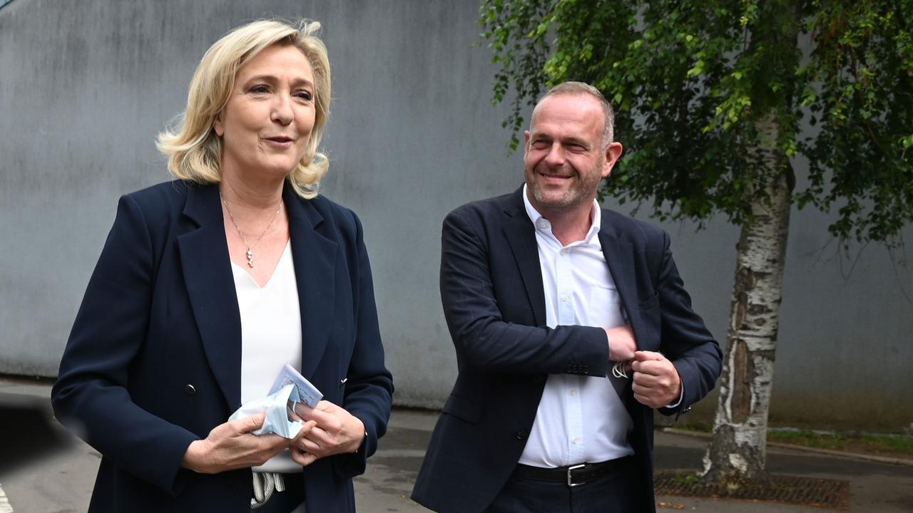 Rechtsextreme in Frankreich auf Platz zwei