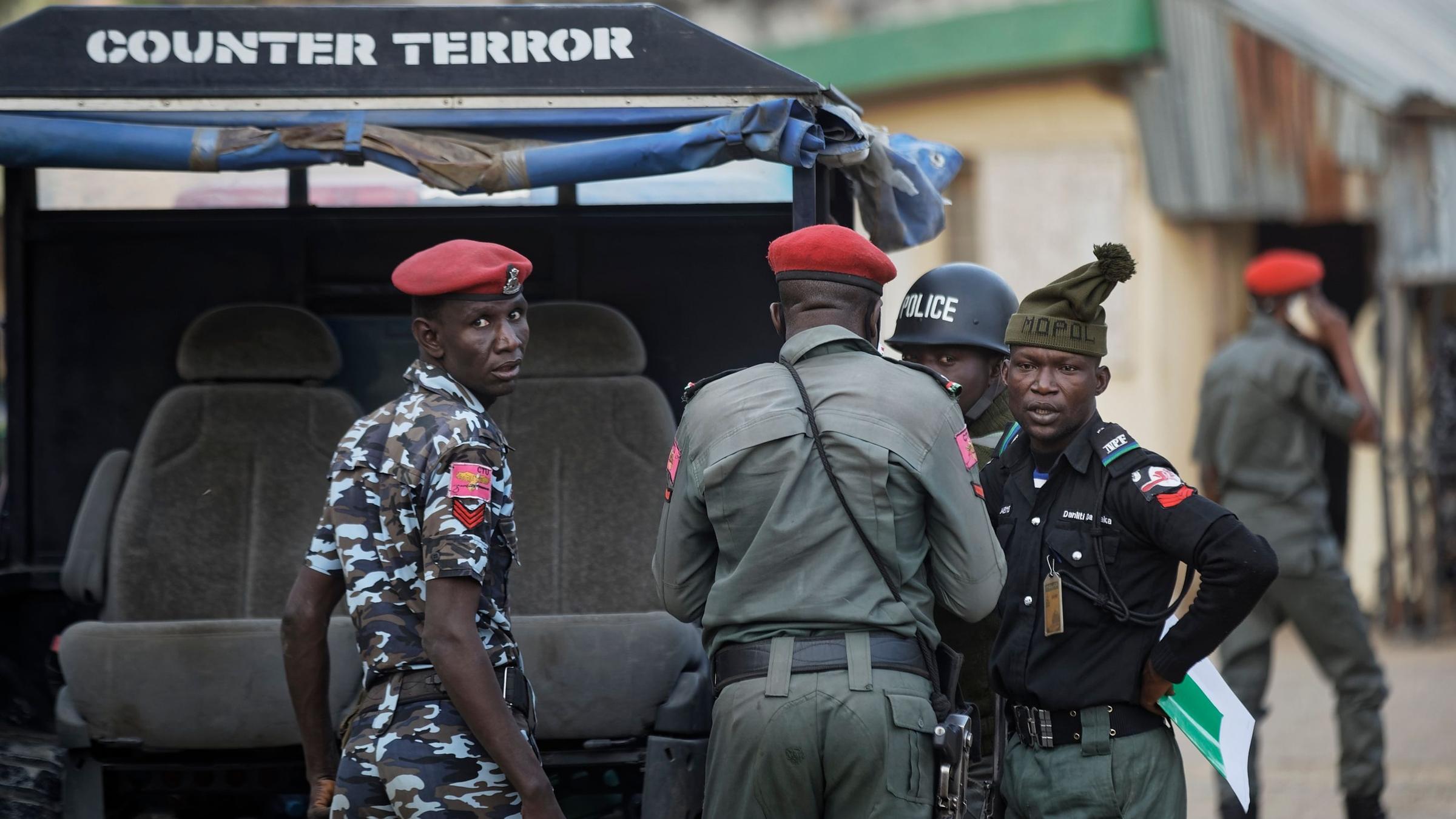 Polizei in Nigeria (Symbolbild/Archiv)