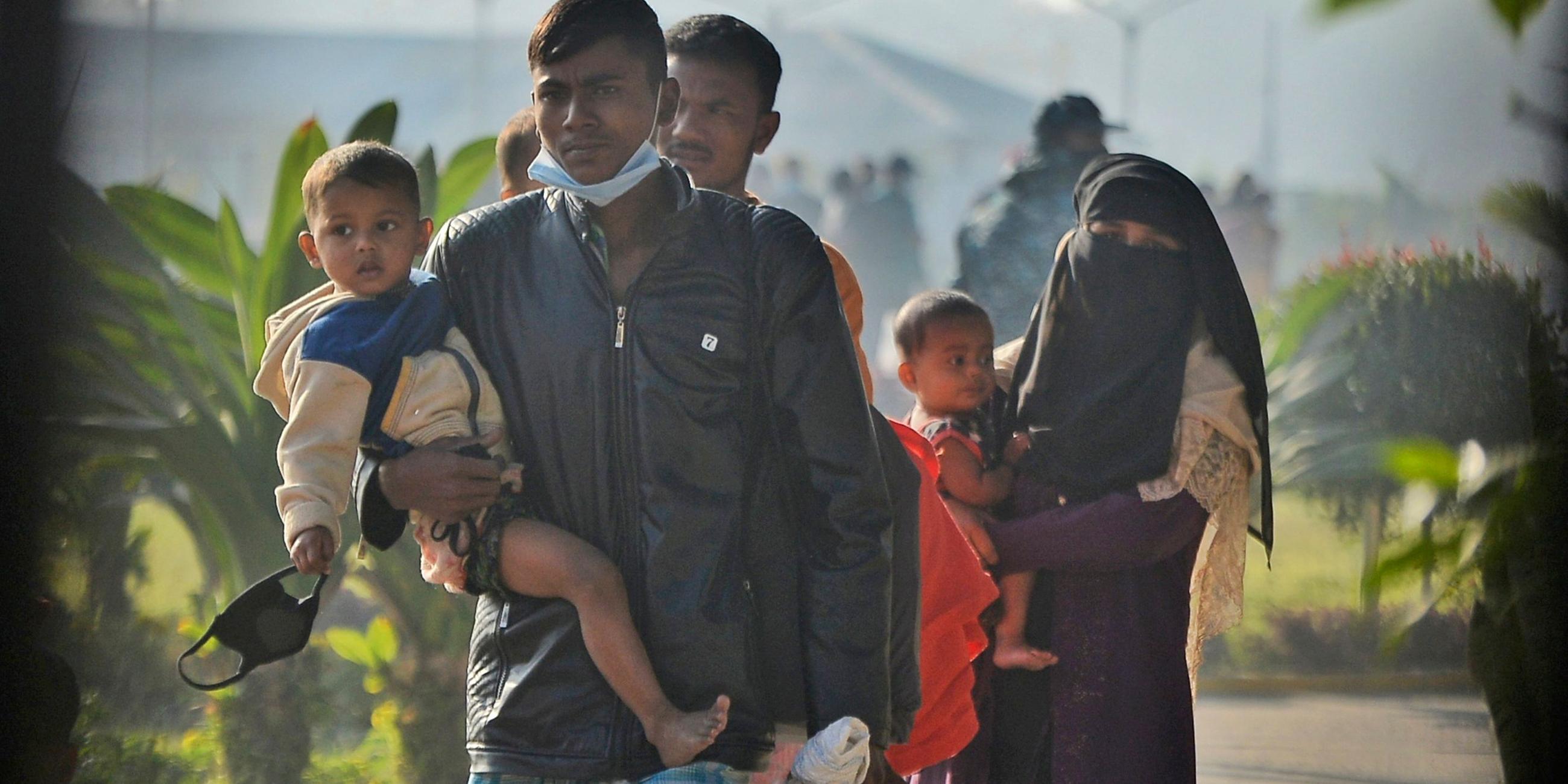 Rohingya-Flüchtlinge in Bangladesch. Symbolbild