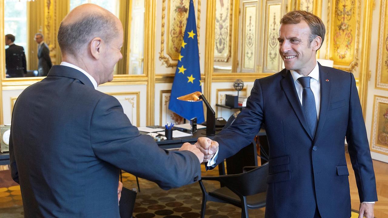 Scholz wirbt in Paris für starkes Europa