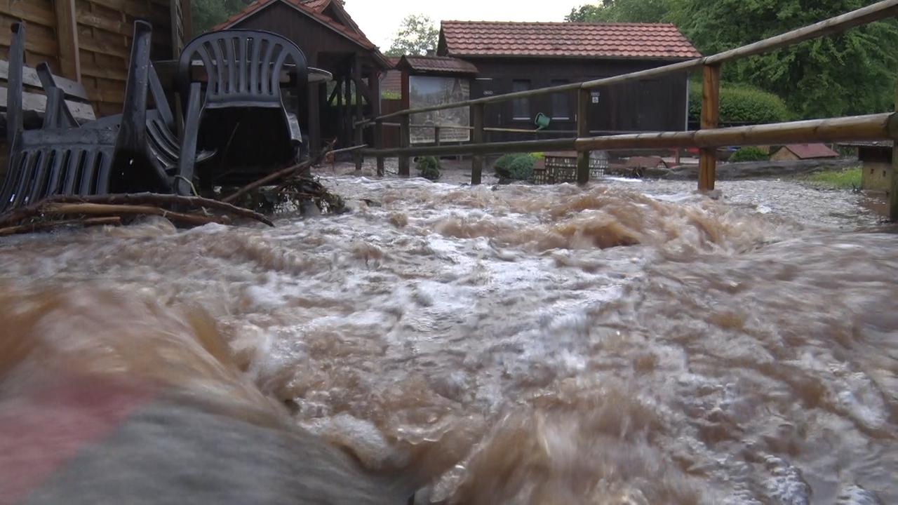 Nachrichten Hessen Unwetter